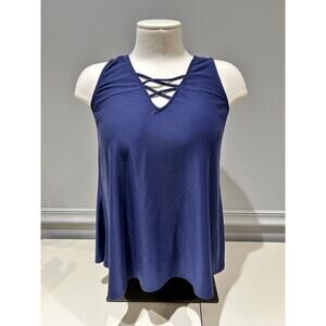 Soma Cool Nights Tank - blue - size medium